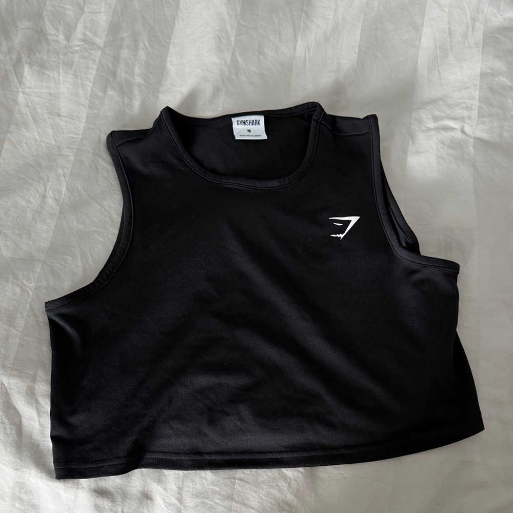 Gymshark tank top size medium black